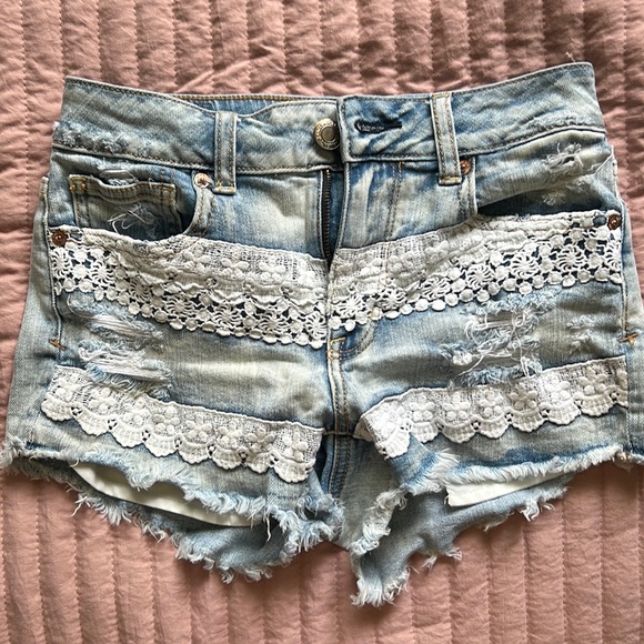 american eagle stretch shorts - Picture 1 of 4